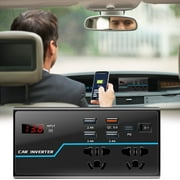Car Truck Inverter, 12V/24V to 220V Converter, Multi-Function Charger, Car Power Inverter, Vehicle Inverter, Mobile Power Supply, RV Inverter, Emergency Power, Caravan Inverter, Travel Inverter, Off-